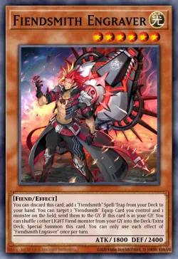 Fiendsmith Engraver - RA04 - Collectors Rare - Yugioh Euro - Image 3
