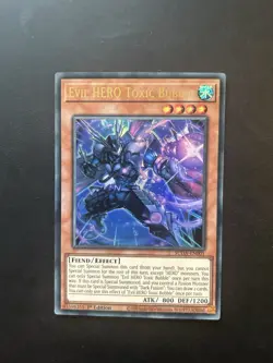 Yu-Gi-Oh! SUDA-EN001 Evil HERO Toxic Bubble (1st Edition) Ultra Rare, NEAR MINT - Image 3