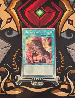 YUGIOH METAMORPHOSIS PLATINUM SECRET RARE NEAR MINT RA04-EN123 - Image 3