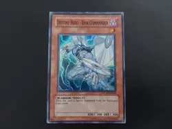 Yugioh - Destiny Hero - Disk Commander WC07-EN003 Super Rare - Image 1