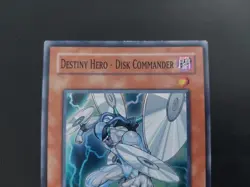 Yugioh - Destiny Hero - Disk Commander WC07-EN003 Super Rare - Image 2