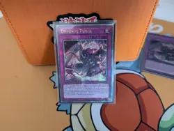 Yu-Gi-Oh Dominus Purge Quarter Century Secret Rare Card INFO-EN078 - Image 1