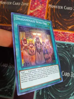 Yu-Gi-Oh! Dragonmaid Send-Off CHIM-ENSE3 Super Rare Limited Near Mint - Image 2