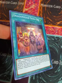 Yu-Gi-Oh! Dragonmaid Send-Off CHIM-ENSE3 Super Rare Limited Near Mint - Image 6
