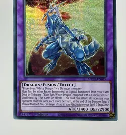 Blue-Eyes Tyrant Dragon MP23-EN019 (NM) 1st Edition Secret Rare Yu-Gi-Oh Card - Image 14