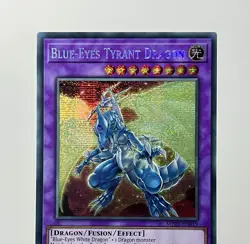 Blue-Eyes Tyrant Dragon MP23-EN019 (NM) 1st Edition Secret Rare Yu-Gi-Oh Card - Image 3