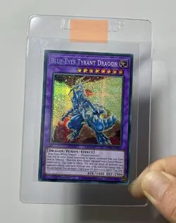 Blue-Eyes Tyrant Dragon MP23-EN019 (NM) 1st Edition Secret Rare Yu-Gi-Oh Card - Image 9