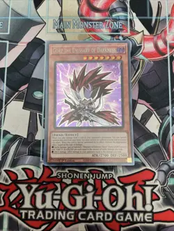 Gorz The Emissary Of Darkness Secret Rare BLMM-EN005 Yugioh Chibi - Image 3