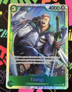 3x  One Piece Tashigi OP10-032 SR Royal Blood Card Game English - Image 2