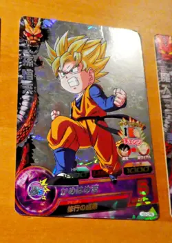 DRAGON BALL Z DBZ DBS HEROES CARD PRISM HOLO CARD H3-CP6 DBH JAPAN 2011 ** - Image 1