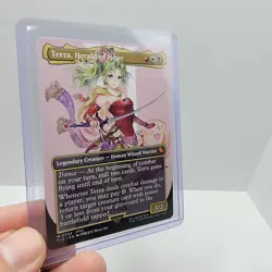 Terra, Herald of Hope (Borderless) Commander: Final Fantasy Foil MTG NM - Image 2