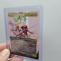 Terra, Herald of Hope (Borderless) Commander: Final Fantasy Foil MTG NM - Image 3