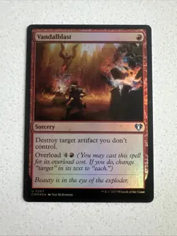 Vandalblast Commander: Innistrad: Crimson Vow Magic the Gathering Card Foil - Image 2