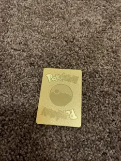 Charizard V Gold Metal Pokémon Card Collectible/Gift/Display - Image 3