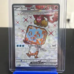 Eiscue ex PokÃ©mon Card Tera 210HP Scalding Block 210/197 - Image 1