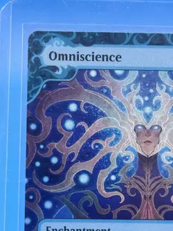 MTG 0024 Omniscience-Wilds of Eldraine: Enchanting Tales NM-M non-foil  - Image 3