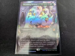 MTG Magic the Gathering FOIL Doubling Season Borderless WOT! - Image 1