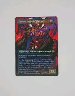 Golbez, Crystal Collector Borderless Foil 0395  MTG TCG Final Fantasy  - Image 1