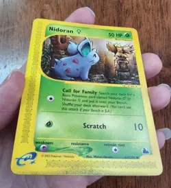 Pokemon TCG Nidoran F Skyridge e-card series 81/144 uncommon 2003 LP - Image 4