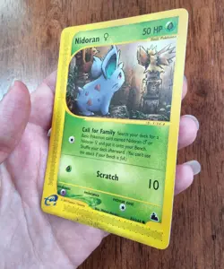 Pokemon TCG Nidoran F Skyridge e-card series 81/144 uncommon 2003 LP - Image 5