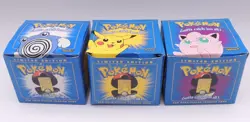 NEW Lot 3 Pokemon 23k Gold Plated Trading Card Poliwhirl Jigglypuff Pikachu - Image 1
