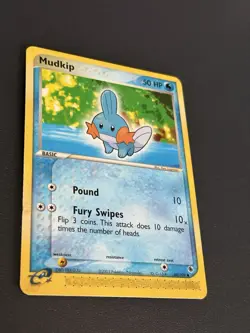 Mudkip 60/109 Ruby & Sapphire Non Holo Common E Reader 2003 Pokemon Card - Image 2