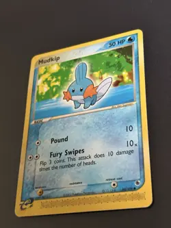 Mudkip 60/109 Ruby & Sapphire Non Holo Common E Reader 2003 Pokemon Card - Image 3