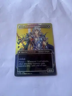 Cecil Dark Knight Borderless Foil Final Fantasy Card #0380🔥🔥🔥📦��📦🃏🃏🃏 - Image 2