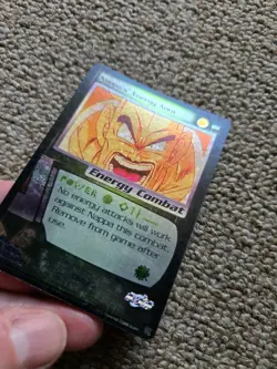2000 Dragon Ball Z Nappa's Energy Aura 120 Holo Foil Card - Image 3