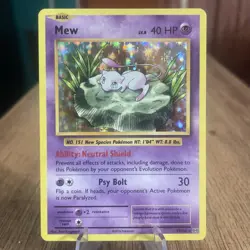 Mew - XY Evolutions Set - 53/108 - Holo-Foil - Pokemon Card -Near Mint - Image 1