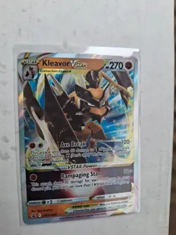 Kleavor VSTAR SWSH249 Sword & Shield Black Star Promo Holo Pokemon Card TCG NM - Image 1