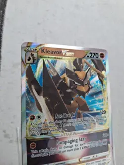 Kleavor VSTAR SWSH249 Sword & Shield Black Star Promo Holo Pokemon Card TCG NM - Image 2