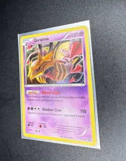 Pokemon TCG Giratina XY184 XY Promos Black Star Promo Cosmos Holo Card - Image 3