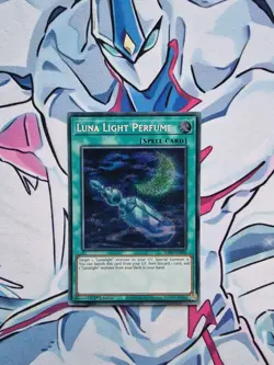 Luna Light Perfume 1st Edition Secret Rare RA04 Yugioh Card - Image 1