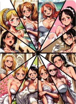 VIOLA ONE PIECE Holographic Custom Art Goddess Story Anime Collectible Card - Image 2