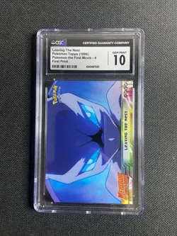 CGC 10 Pokemon First Movie Topps 1999 Mewtwo Strikes Back: Leaving The Nest #4 - Image 2
