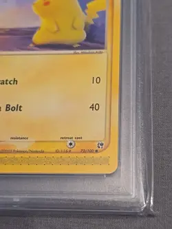 PSA 10 PIKACHU 72 EX SANDSTORM POKEMON GEM MINT - Image 9