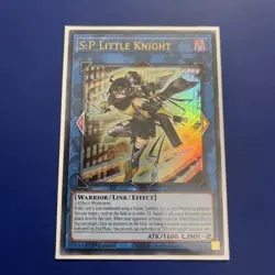 Yugioh S:P Little Knight Ultra Rare 1st Edition NM Bonanza RA03-EN049 - Image 1