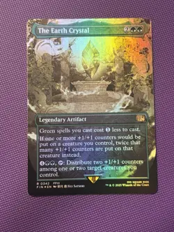 The Earth Crystal (Borderless) Final Fantasy Foil - Image 2