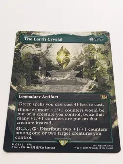 The Earth Crystal (Borderless) Final Fantasy Foil - Image 2