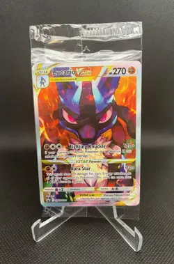 Lucario VSTAR Swsh291 Swsh: Sword & Shield Promo Cards Holo SEALED - Image 1