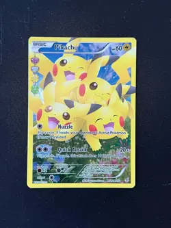 Pikachu RC29/RC32 XY Generations Holo Full Art 20th Anniversary Pokemon Card ISL - Image 2
