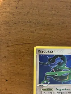 Pokemon Rayquaza 22/107 Rare Non-Holo Card - EX Deoxys Set - NM Condition - Image 2