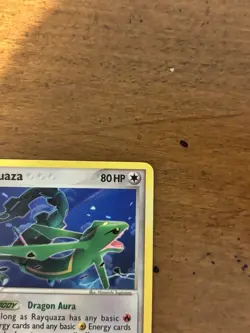 Pokemon Rayquaza 22/107 Rare Non-Holo Card - EX Deoxys Set - NM Condition - Image 3