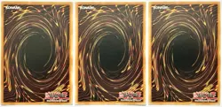 3 x RA01-EN001 Lava Golem - Secret Rare 1st Edition Near Mint YuGiOh Cards - Image 2