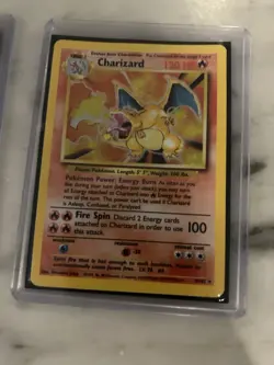 Full Pokémon Collection has Base Set charzard  And Other Vintage Cards - Image 1
