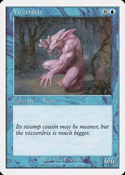 Vizzerdrix Starter 2000 NM Blue Rare MAGIC THE GATHERING MTG CARD ABUGames - Image 2