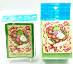 Shaymin Deck Box Case & Card Sleeves Pokemon Center Japan Exclusive Sealed NEW - Image 1