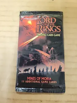 Mines of Moria Sealed Booster Pack Lord of the Rings Trading Card Game - Image 2