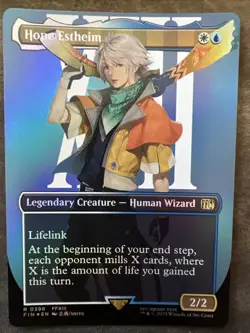 Hope Estheim Borderless Foil Card FIN-0396 Rare Magic: The Gathering - Image 2